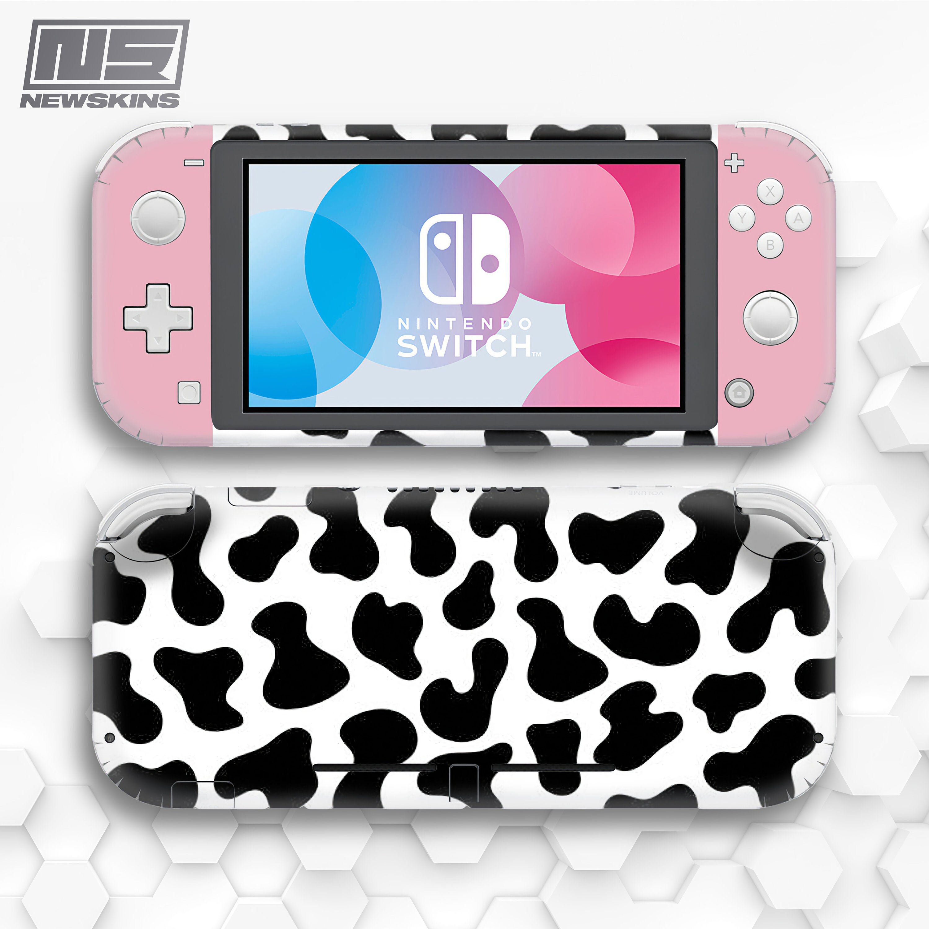 Nintendo Switch Lite Skin Cute Cow Print Custom Console and - Etsy