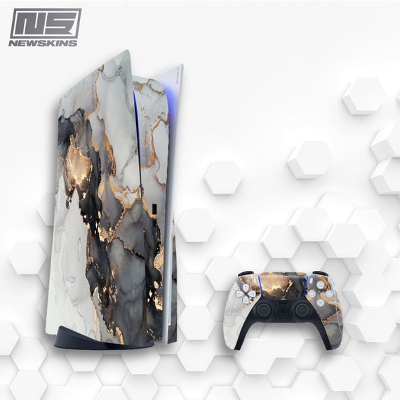 PS5 Skin Gold Ps4 Skin Ink Ps4 Skin Black Ps4 Skin Marble PS5 