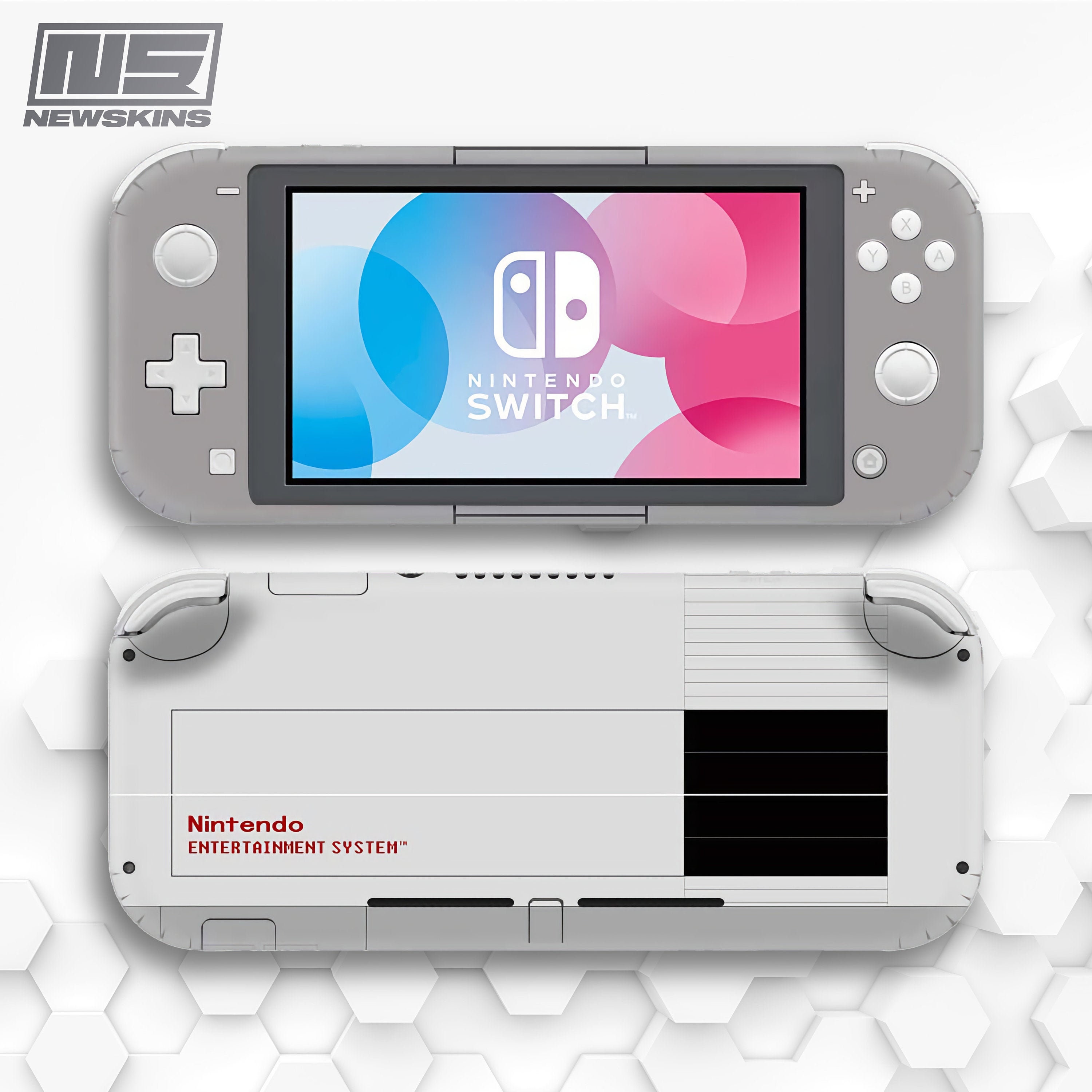 Retro Series SNES Nintendo Switch Skin - StickyBunny