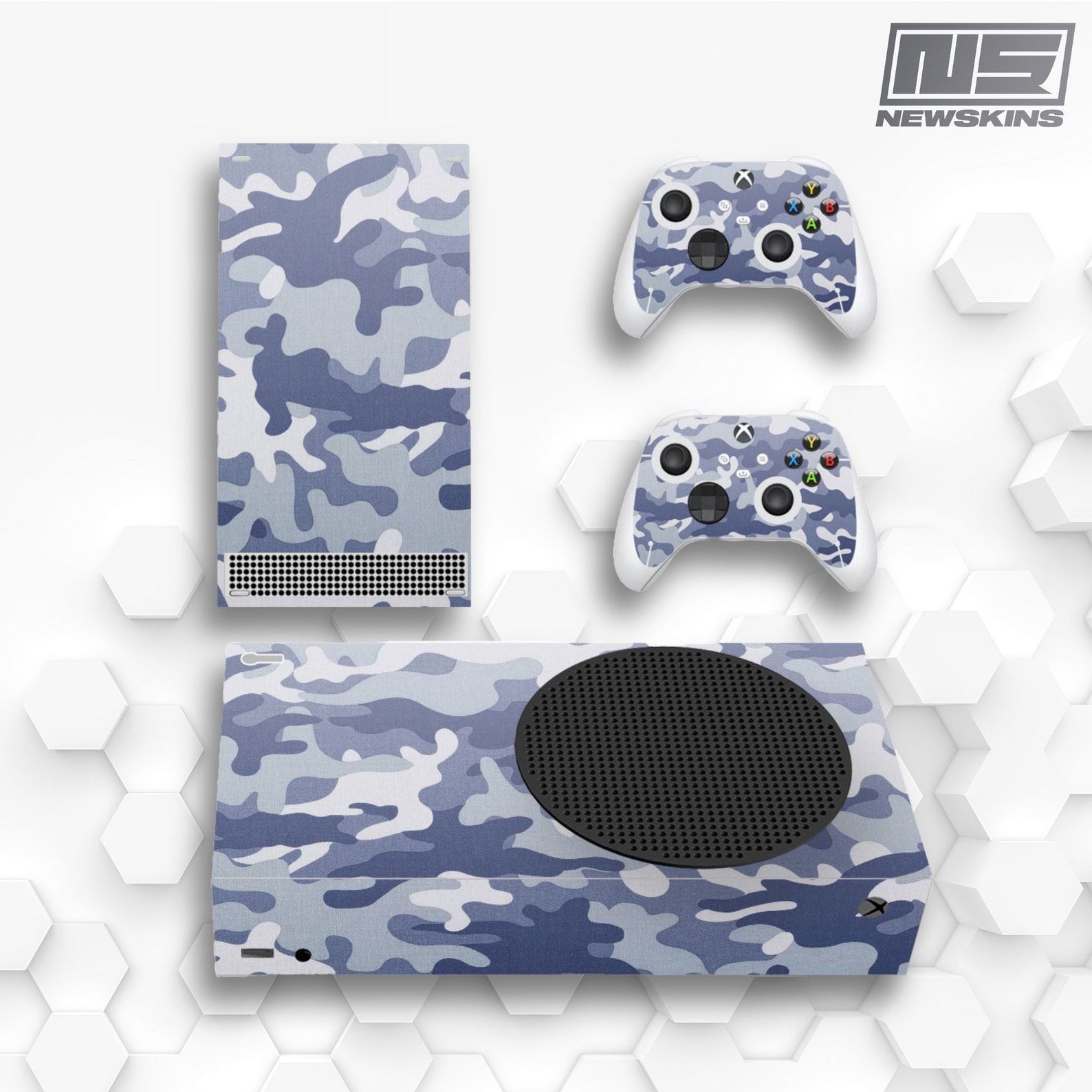 Xbox Series S Skin Snow Camo Xbox Console e Controller Adesivo - Etsy ...