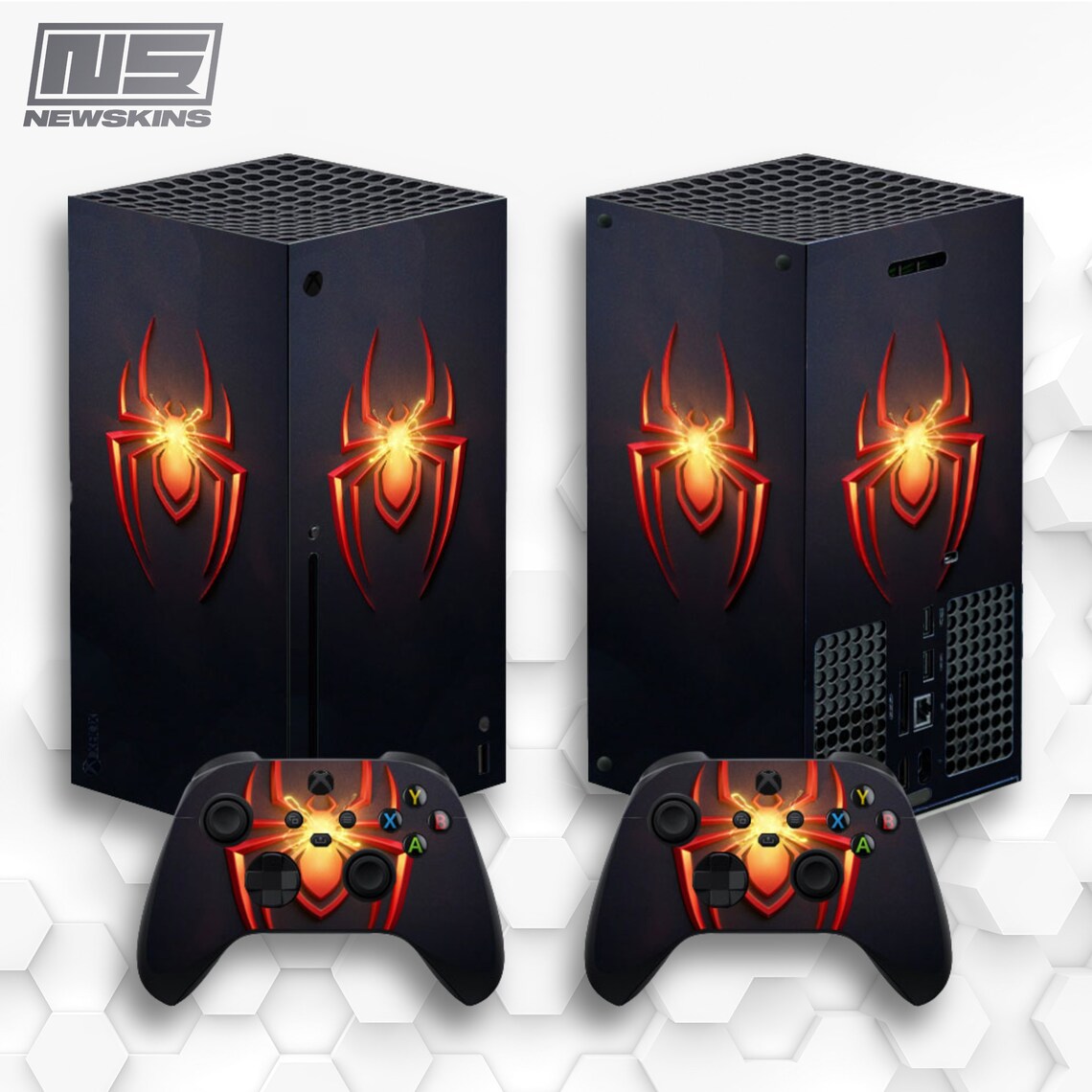 Miles Morales Xbox Series X Skin Spiderman Superhero Xbox Etsy