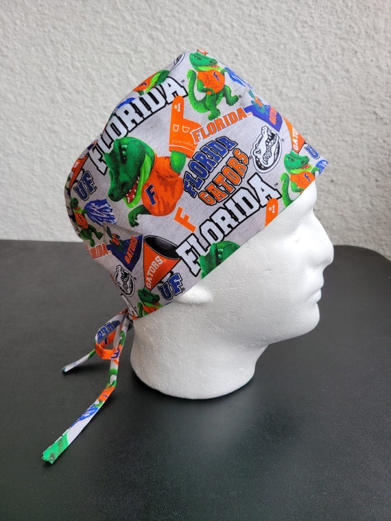 Scrub Hat With Florida Gators Fabric 