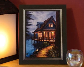 Place Of Calm, Mounted Giclée Prints