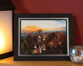 New Beginnings, Mounted Giclée Prints