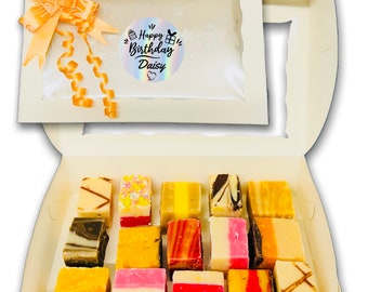 Fudge Box, fudge selection, gift box, birthday, get well.