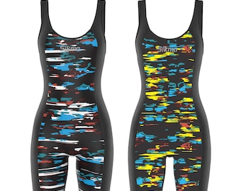Ladies Swimming Costume One Pieces with Bra Padded Support Cups