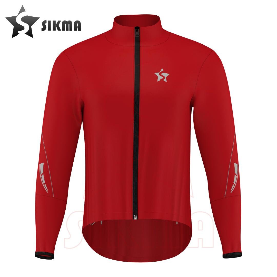 Women's 3S Sports Hi-Visibility Long Rain Jacket – Waterproof Cycling & Running Coat