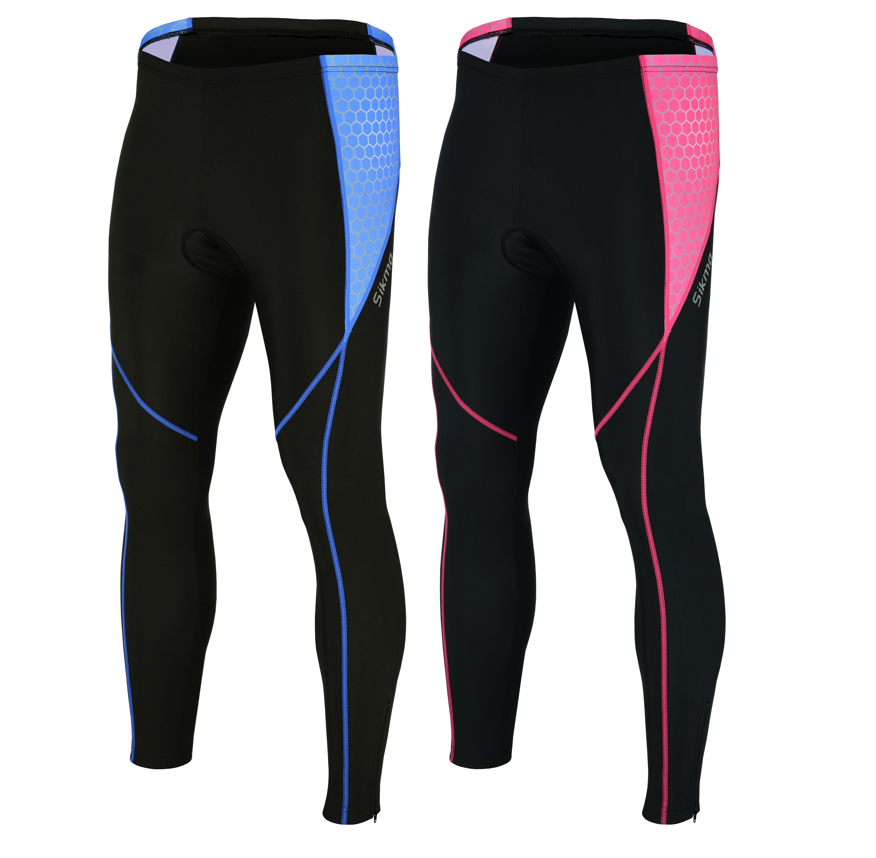 Ladies Cycling Tights 3D GEL Padded Compression Leggings Womens Tights  Trousers 