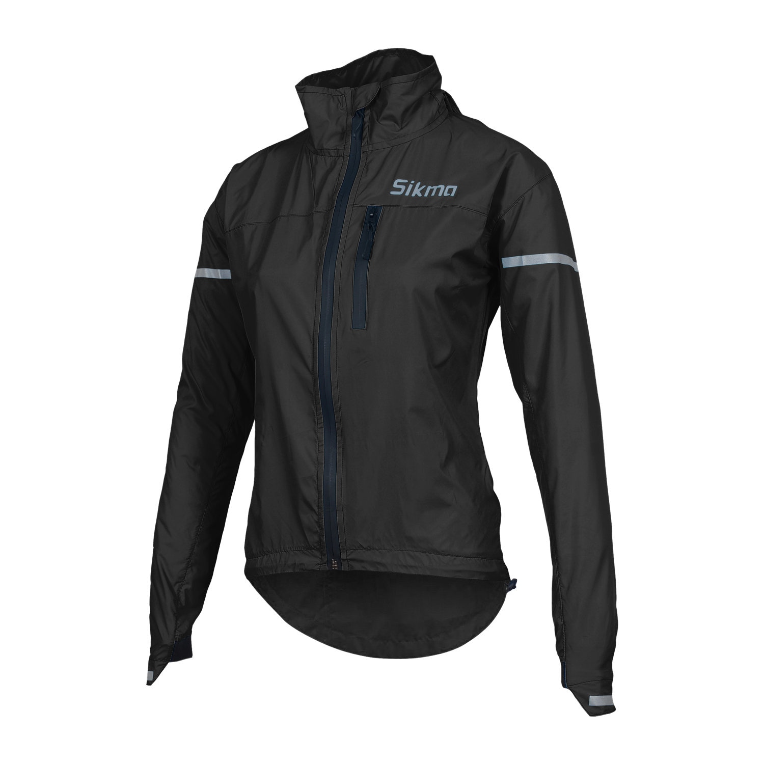 Women Girls Ladies Cycling Rain Jacket Hooded Casual Wear Waterproof