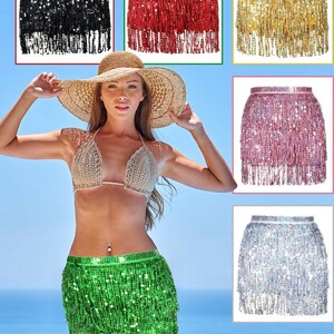 Glitter beach skirt online