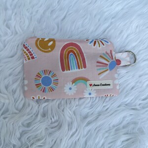 Rainbow Happy Face Coin wallet