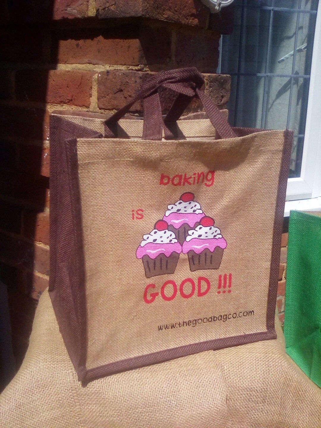 BAKING IS GOOD Quirky Jute Bag. Makes a Great Gift or Gift Bag. - Etsy