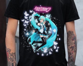 西*8様 初音ミク Tシャツ アニメ ボカロ キャラ プリント 古着 - メルカリ【初音ミク Tシャツ クリスマス プリント】