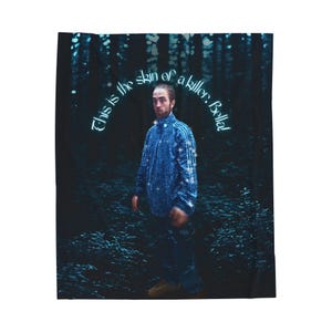 Twilight Plush Blanket | Edward Cullen Decor, Bella Swan TITSOAK, Vampire Theme Blanket, Soft Bedding, Bedspread for Spooky Nights