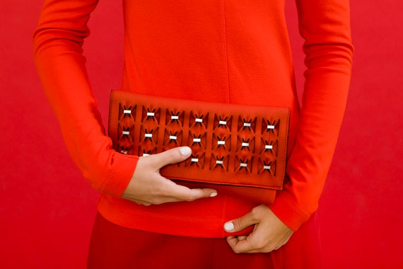 Red clutch bag accessorize hotsell