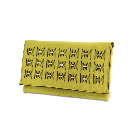 Yellow Clutch Bag Wedding Purse Women Evening Bag Statement Party Bag. Etsy