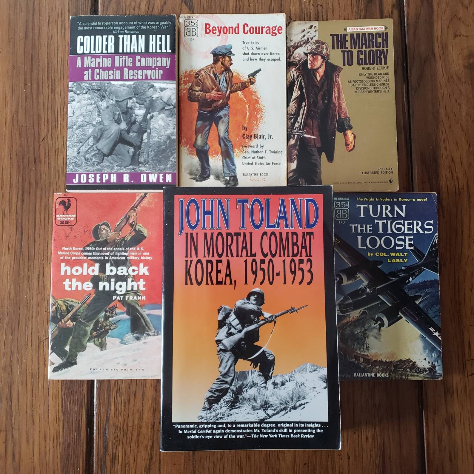 Vintage Books 6 Korean War Land and Air War True Stories Etsy