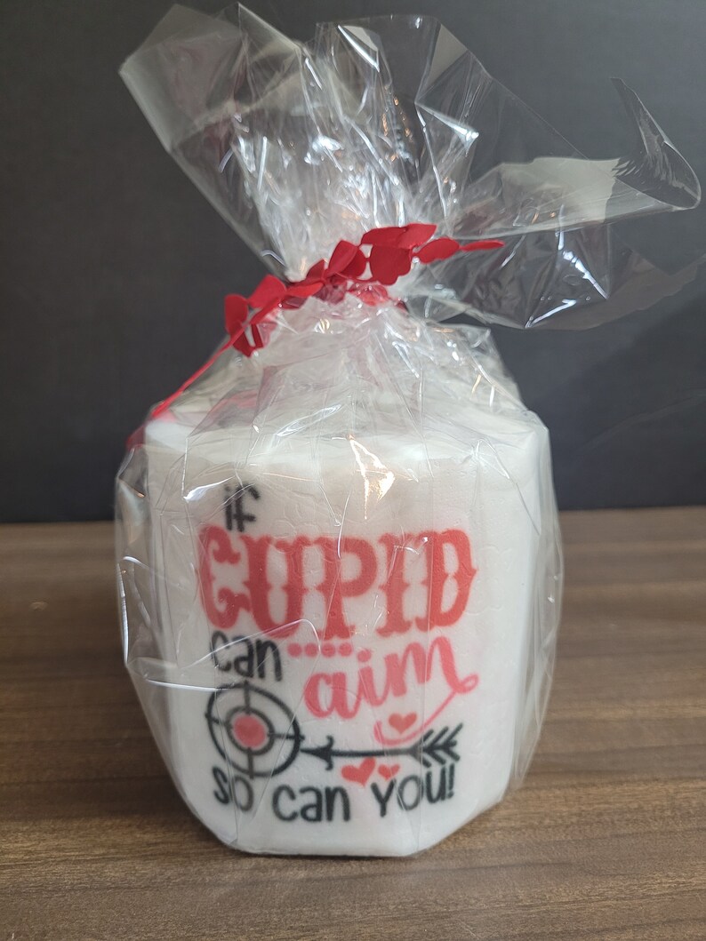 Novelty Valentine's Day Toilet Paper Gag Gift Wrapped Etsy