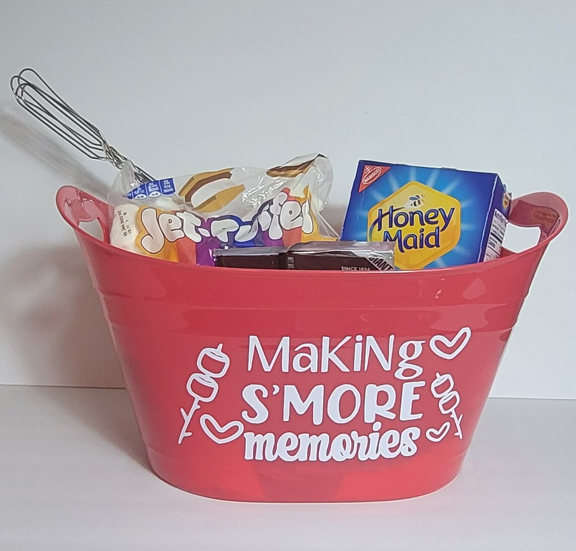 S'mores Gift Basket Making Memories Camping Filled or Etsy