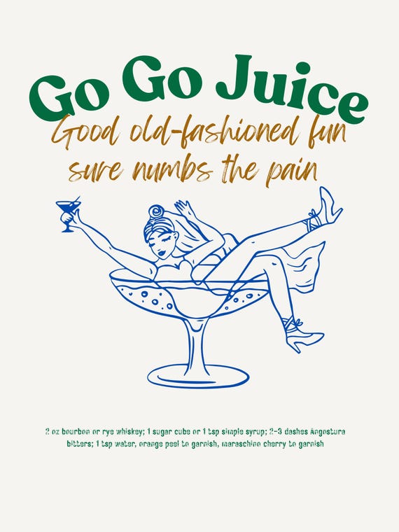 Go Go Juice - Etsy
