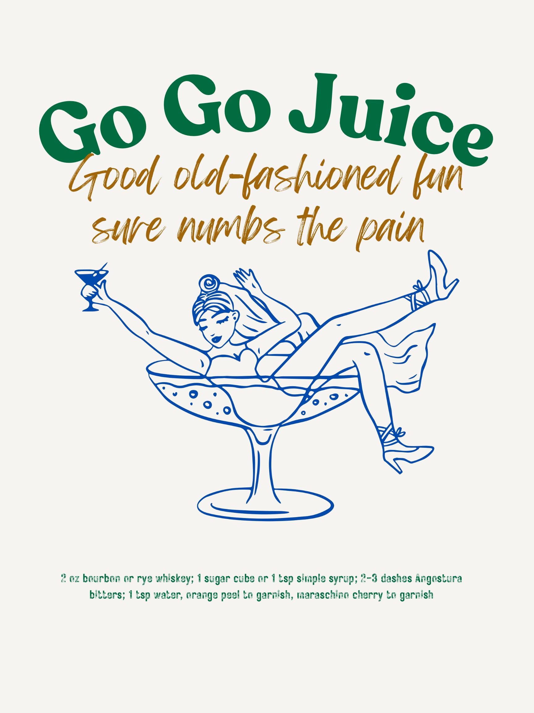 Go Go Juice - Etsy