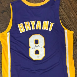 Kobe Bryant Signed Jersey - Purple #8 JSA