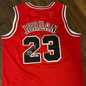 Michael Jordan Washington Wizards Autographed White Nike Jersey