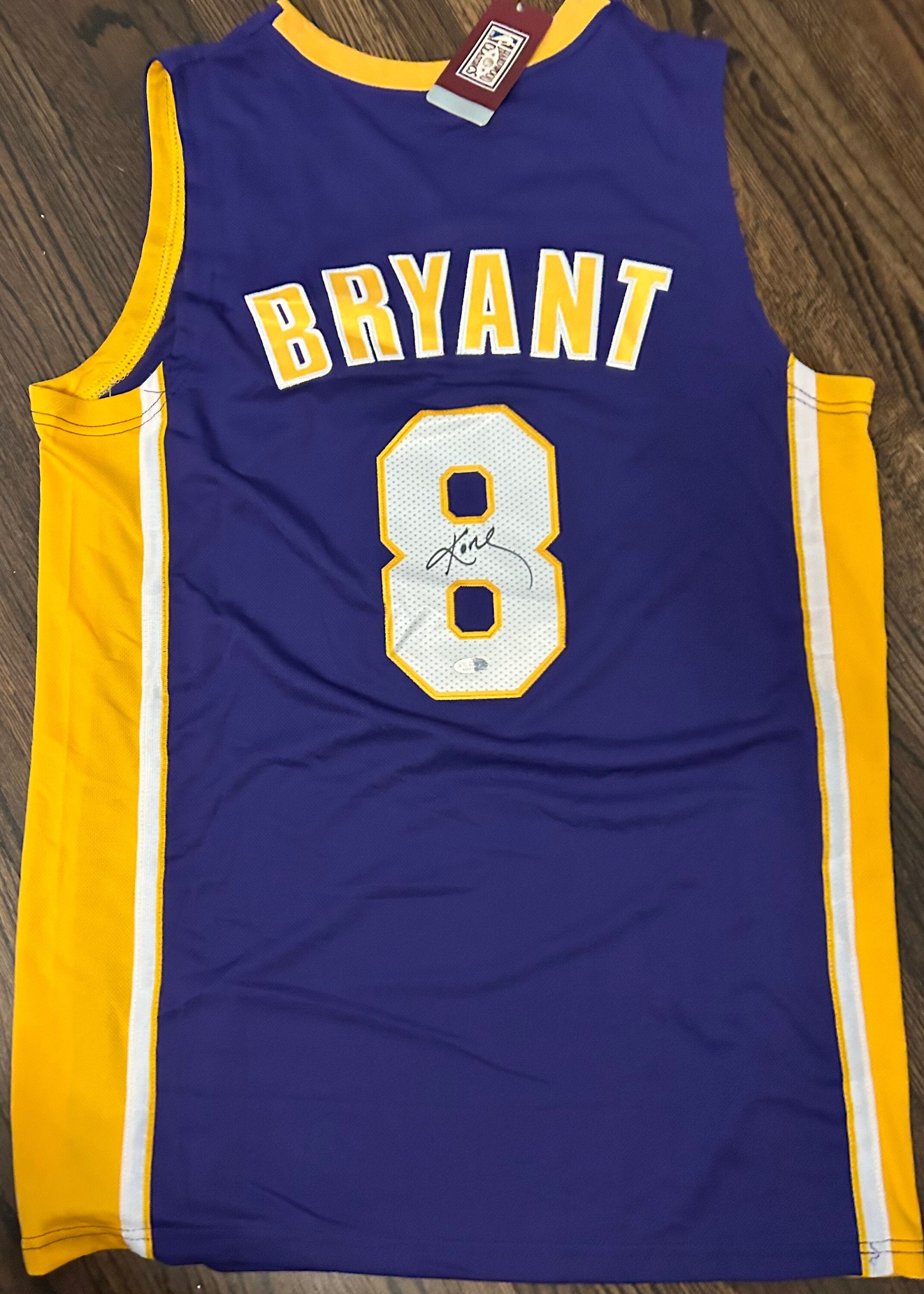 Autographed/Signed Kobe Bryant #8 Los Angeles LA Blue Retro Basketball  Jersey PSA/DNA COA at 's Sports Collectibles Store