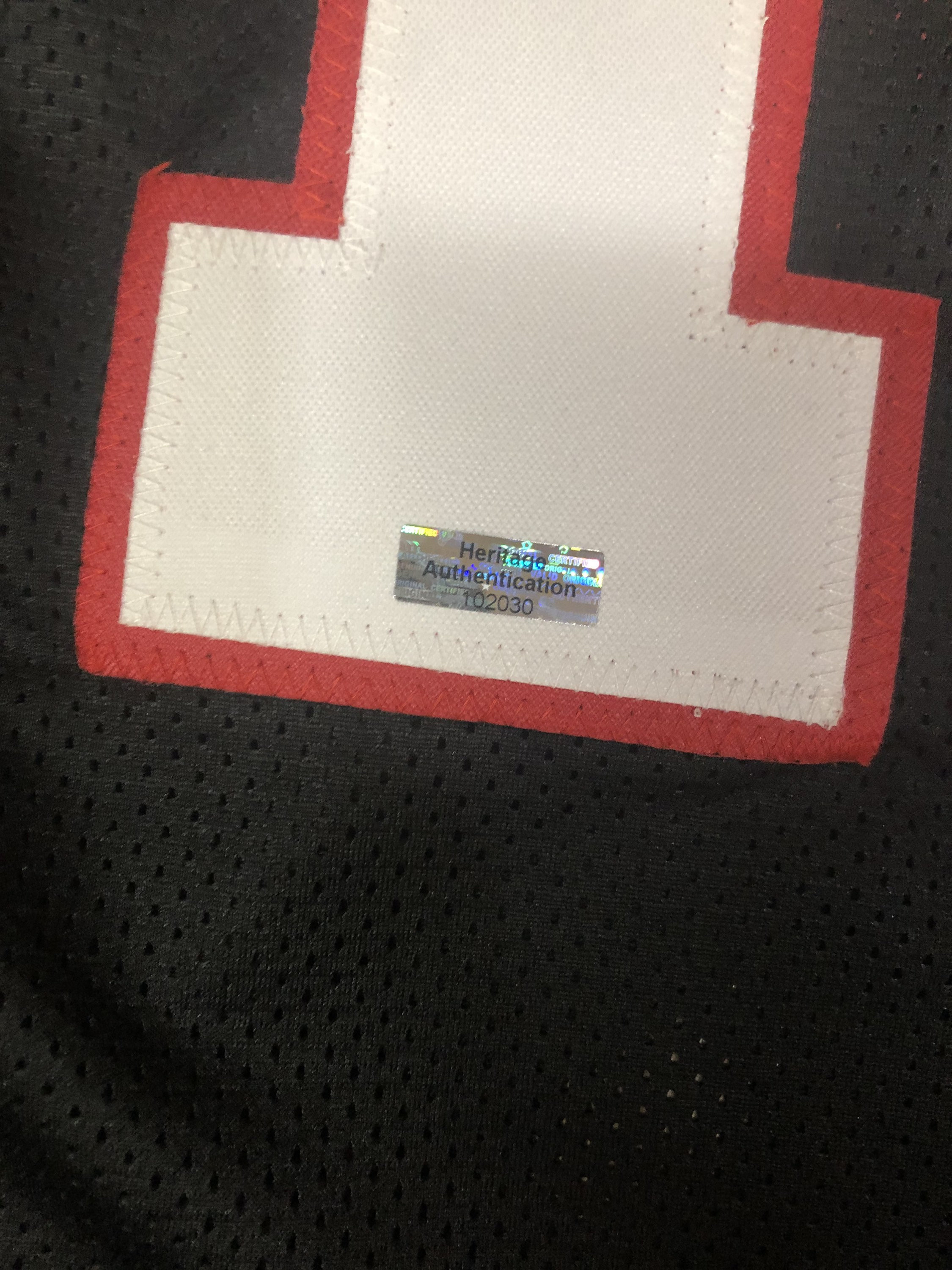 brady signed bucs jersey