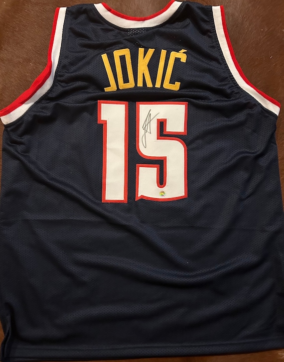 NIKOLA JOKIC Signed Denver Nuggets Custom Jersey With COA Etsy UK
