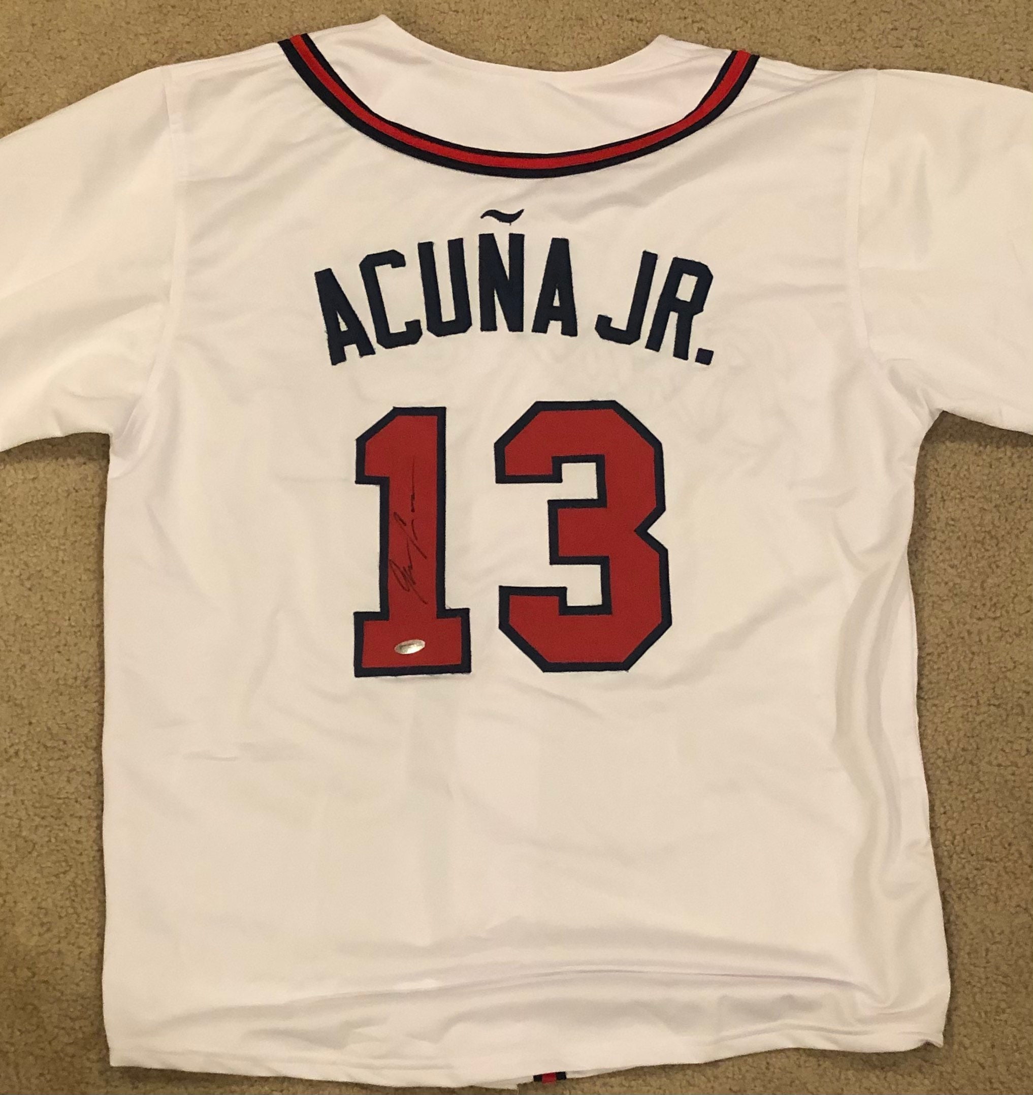 Ronald Acuna Jr. Signed World All-Star Game Jersey (JSA COA