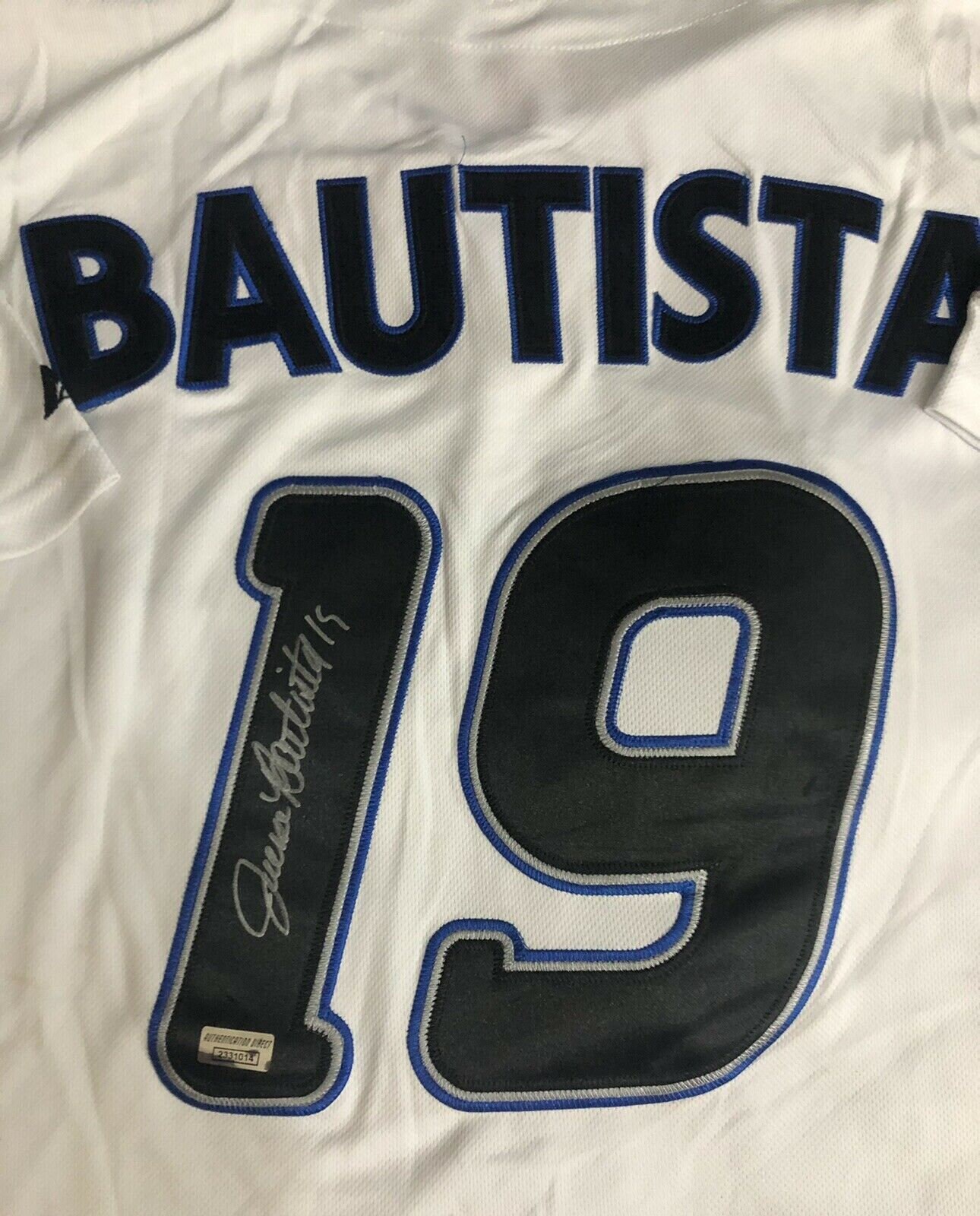 Jose bautista autographed jersey cheap