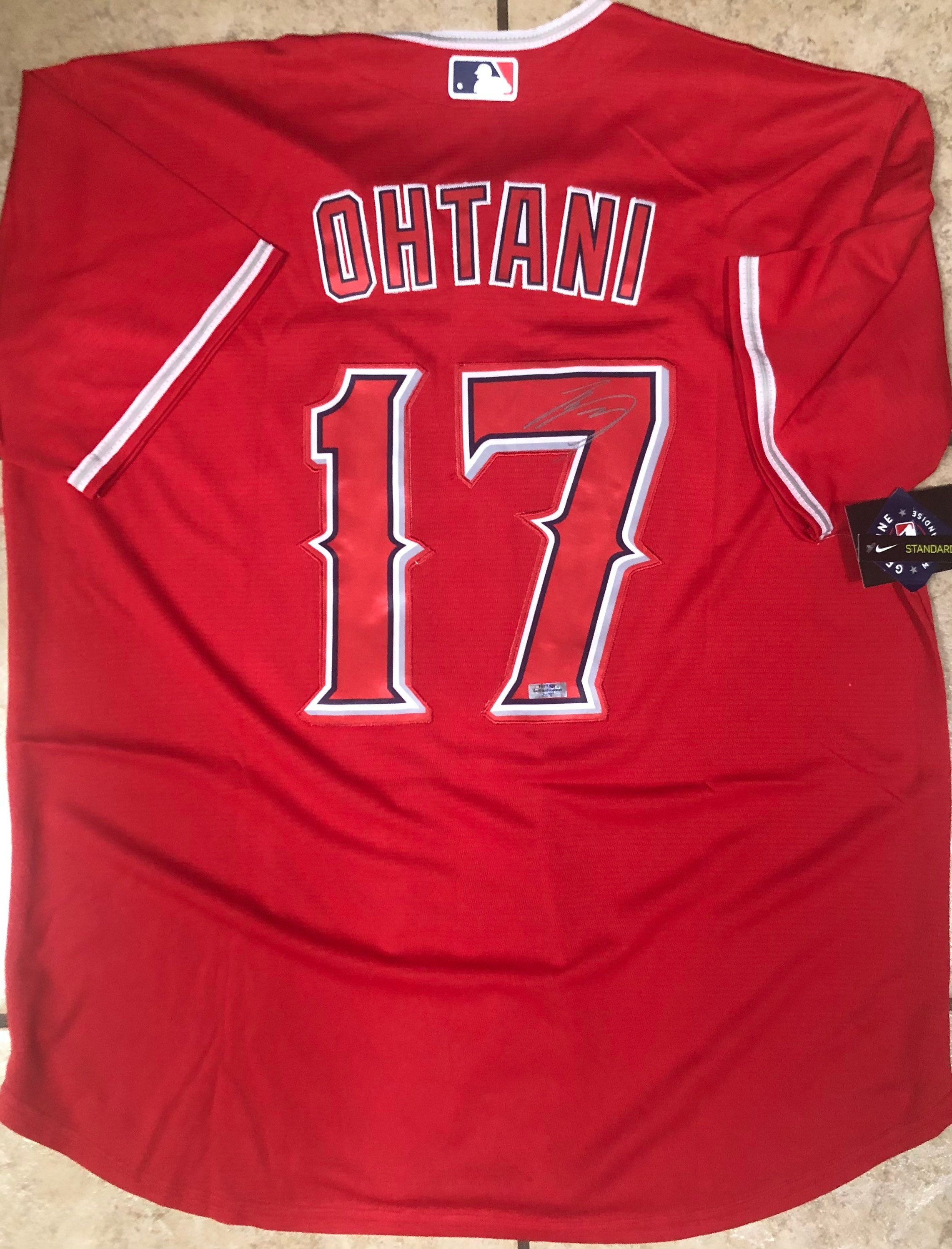 Shohei Ohtani Los Angeles Angels Autographed & Inscribed Nike #17