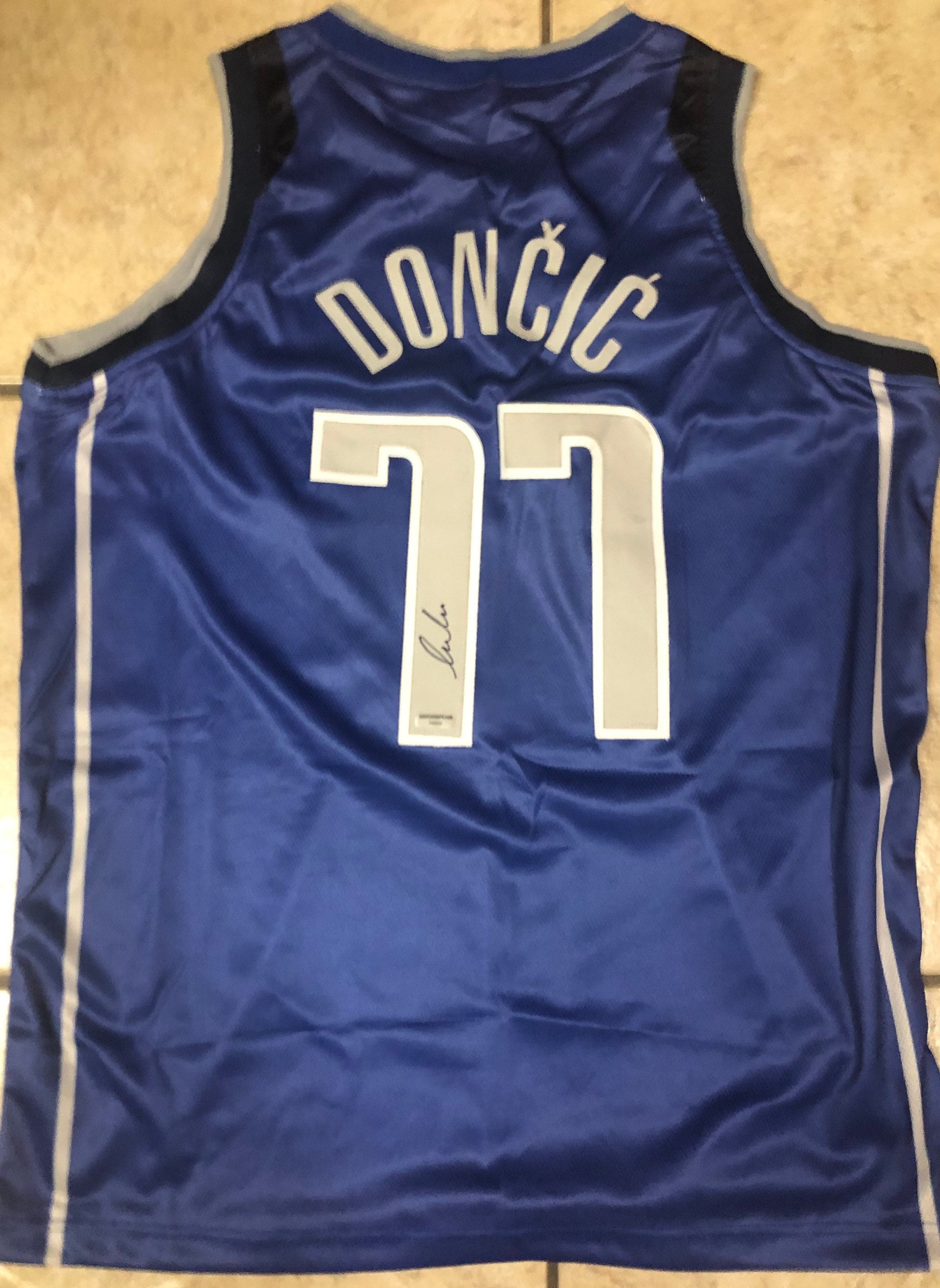 Luka Doncic Mavs Jersey Statement Edition, Men's Fashion, Activewear on  Carousell