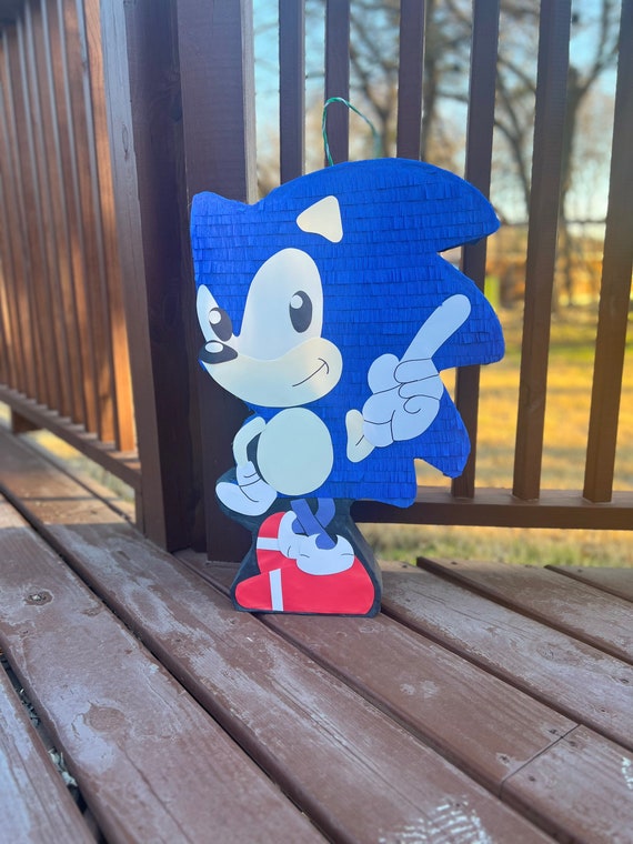 Sonic the Hedgehog Inspired Personalized Piñata 