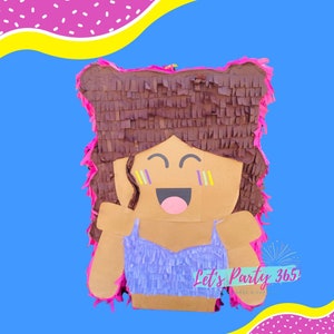 Roblox ガール風ピニャータ Roblox パーティー用品