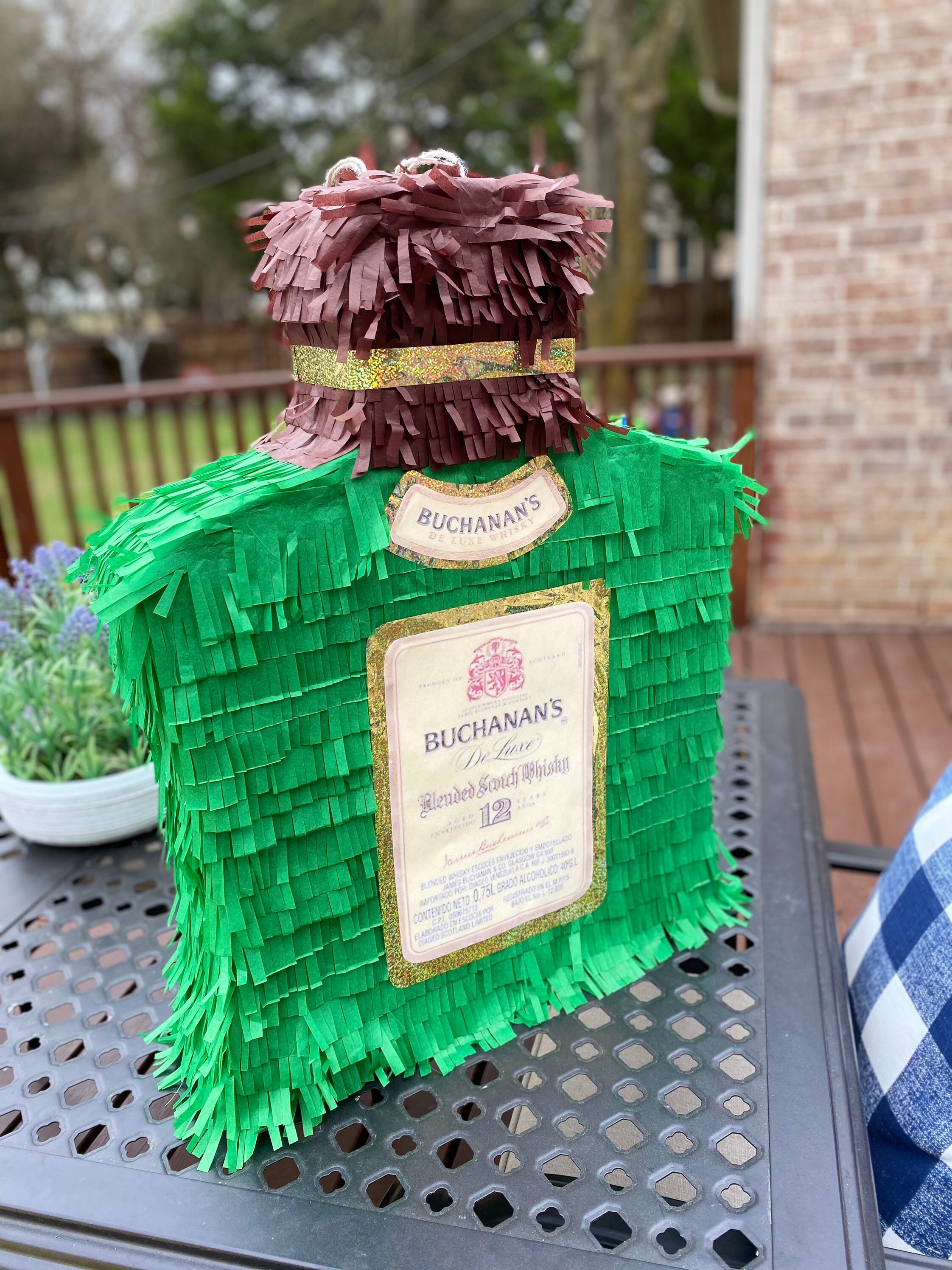 Crown Royal Birthday Pinata Buchanans Bottle Piñata 21st Etsy