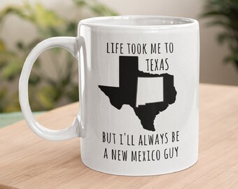 New Mexico Mug, New Mexico Gift, Moving To Texas, Moving Away Gift, New Mexico State Mug, State Mug, Moving Gift, Friend Moving Away