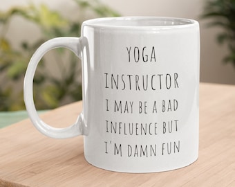 Yoga Instructor Mug, Yoga Instructor Gift, Yoga Teacher Gift, Yoga Gift, Funny Yoga Mug, Best Yoga Instructor, Yoga Lover Gift, Yogi Gift
