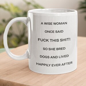 Funny Dog Breeder Mug, Dog Breeder Gift, Dog Breeding, Dog Lover Gift, Puppy Breeder, Dog Breeder Mom, Canine Breeder, Domestic Dog Breed