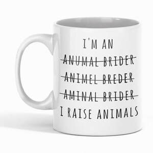Animal Breeder Mug, Animal Breeder Gift, Dog Breeder, Dog Breeding, Dog Breeder Gift, Funny Gift For Animal Breeder, Animal Breeding Gift