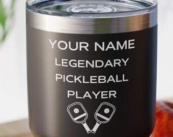 Personalized Pickleball Tumbler, Pickleball Gift, Custom Pickleball, Pickle Ball Gift, Pickler Mug, Funny Pickleball, Pickleball Player