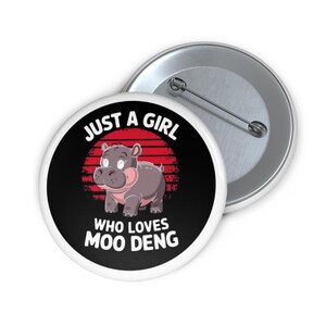 Moo Deng Ornament , Baby Hippo, Moo Deng Hippo, Baby Pygmy Hippo