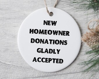 New Home Gift, First Home Gift, New Home Ornament, Our First Home, New House Gift, First Home Ornament, Moving Gift, Our First Home
