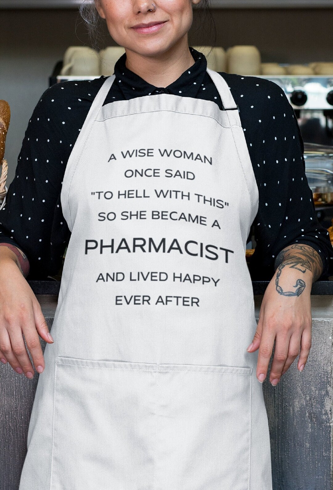 Funny Pharmacist Apron, Pharmacist Gift, Pharmacy Student, Apothecary ...