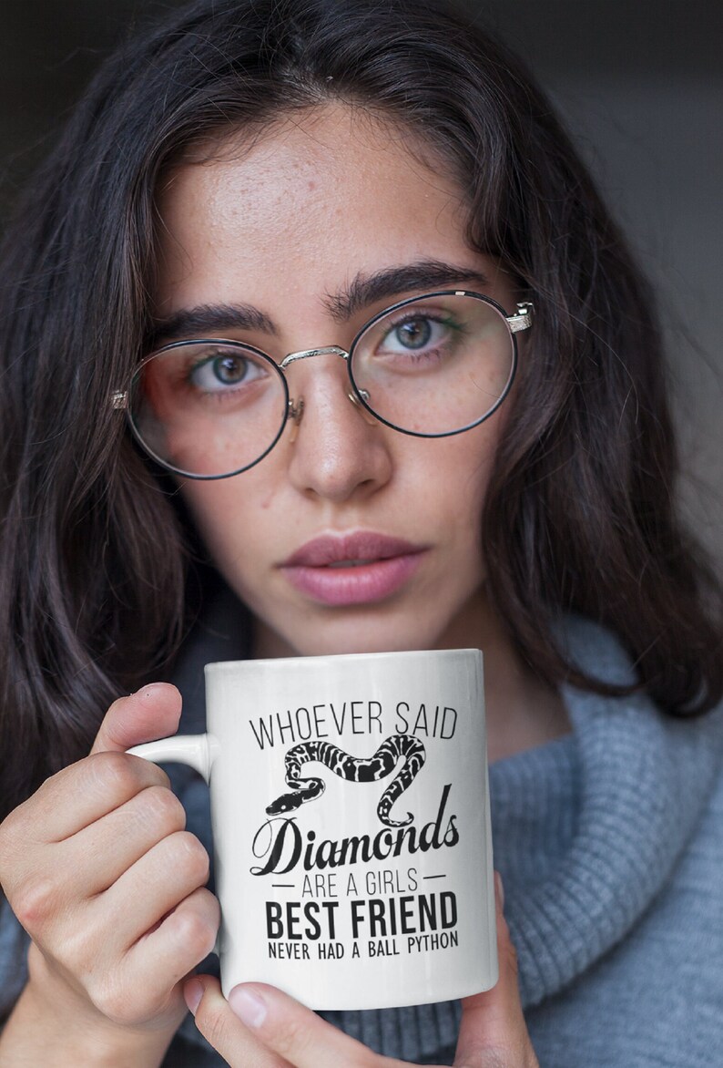 Ball Python Mug, Snake Mug, Ball Python Gift, Snake Lover, Snake Mom, Snake Lover Gift, Ball Python Owner, Ball Python Mom, Snake Owner image 2