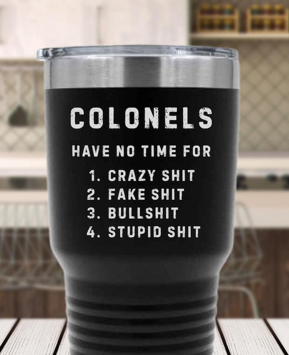 Colonel Tumbler, Colonel Gift, Airman Gift, Veteran Mug, Air Force  Promotion Gift, Military Humor, Air Force Dad, Colonel Rank, Command Gift -  Etsy Canada
