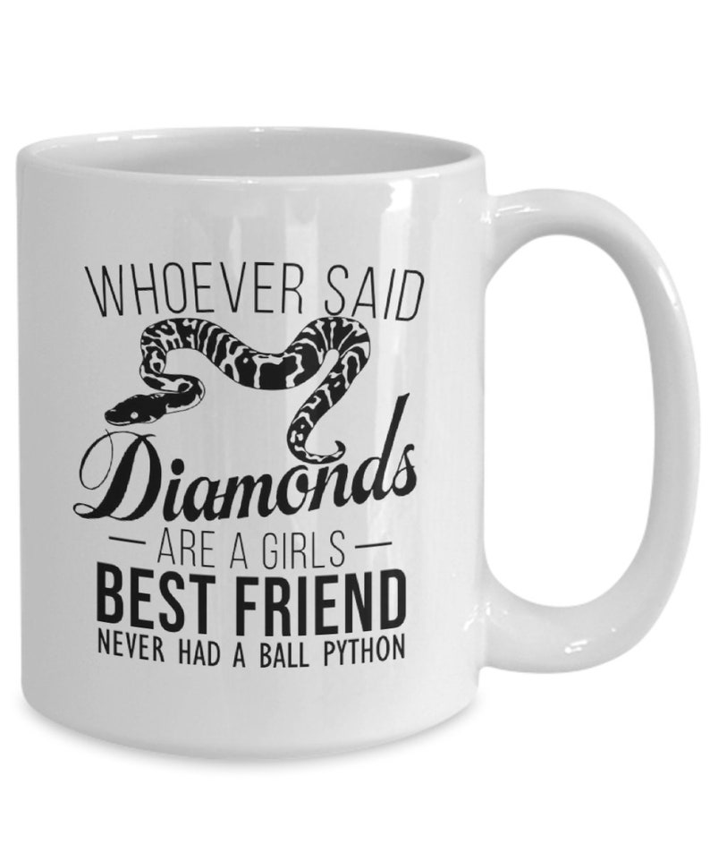 Ball Python Mug, Snake Mug, Ball Python Gift, Snake Lover, Snake Mom, Snake Lover Gift, Ball Python Owner, Ball Python Mom, Snake Owner White