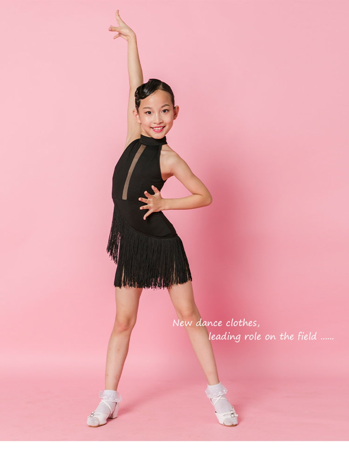 Sleeveless tassel dance dress Etsy