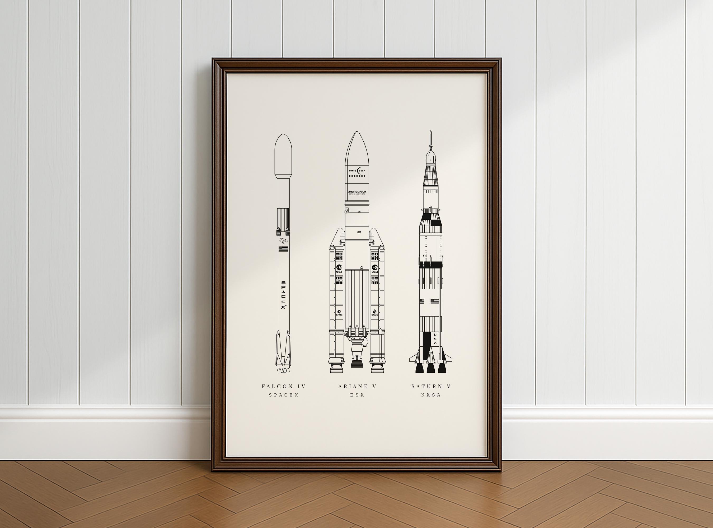 The Barba Rockets Art Print 3枚セット il_fullxfull.7033266901_8ce5.jpg